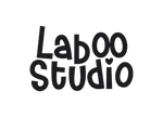Laboo Studio logo with heart detail | Laboo Studio