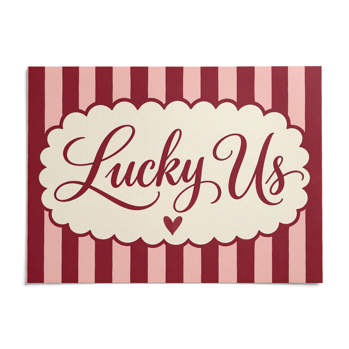 Above Bed Wall Art, shown as an unframed paper print on a plain white background