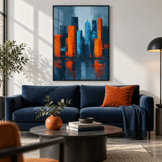 Stampa Skyline Urbano