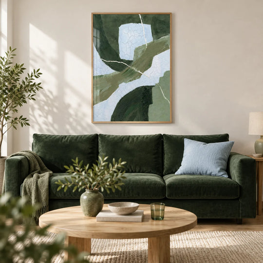 Abstrakt naturtryck