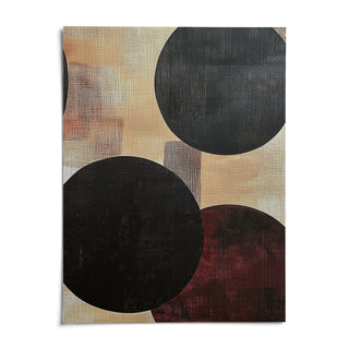 Abstract Neutral Art, shown as an unframed paper print on a plain white background
