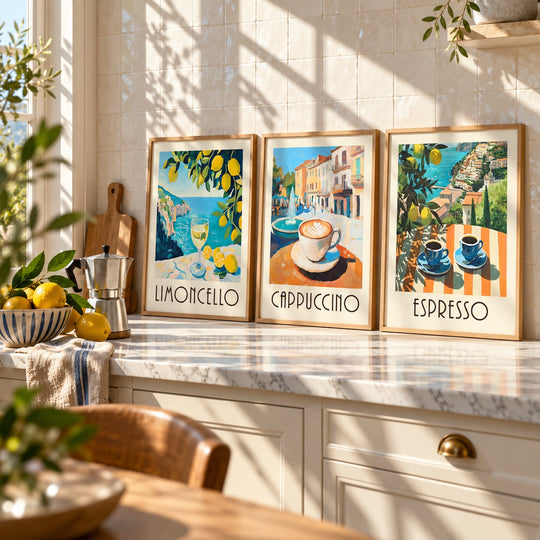 Trio du café d’Amalfi