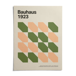 Art Prints Mid Century, shown as an unframed paper print on a plain white background