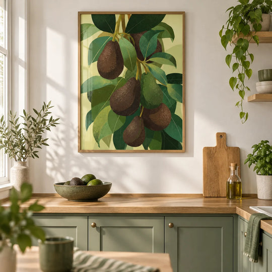 Stampa a grappolo di avocado