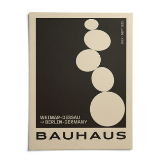 Balancing Stones Wall Art, shown as an unframed paper print on a plain white background