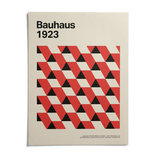 Bauhaus Pictures, shown as an unframed paper print on a plain white background