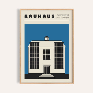Bauhaus Poster Blue