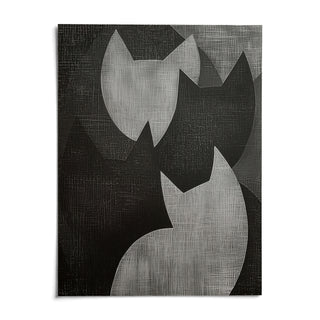 Big Cat Art, shown as an unframed paper print on a plain white background