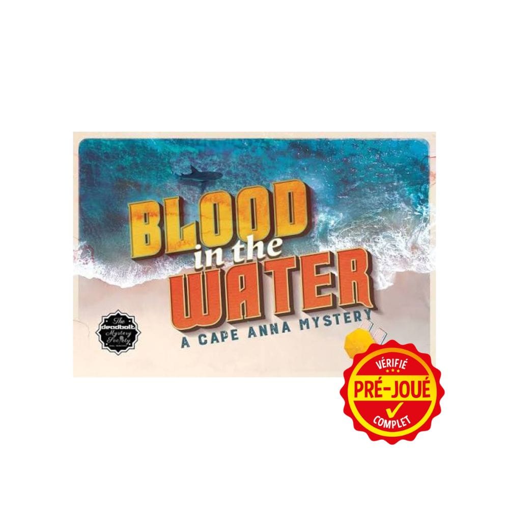 Blood in the water (pré-joué) (EN) BAZAR - Bazar - COOP