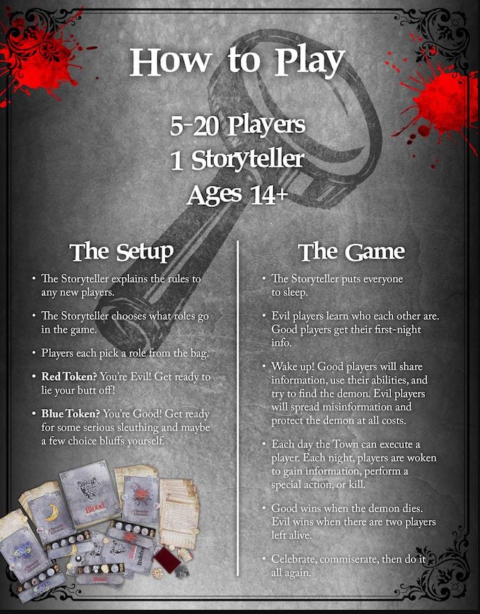 Blood on the Clocktower (EN) JEUX - Stratégie - Stratégie avancé