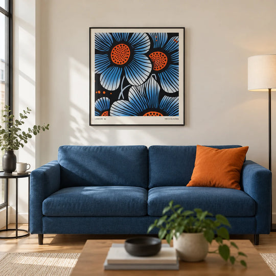 Blue Bloom Explosion