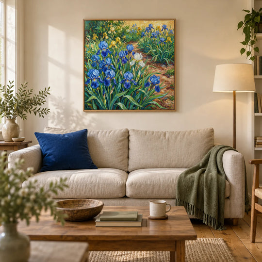 Blue Iris Garden