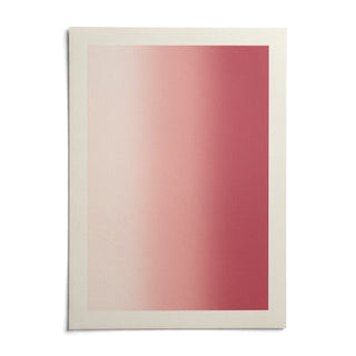 Blush Pink Wall Art, shown as an unframed paper print on a plain white background