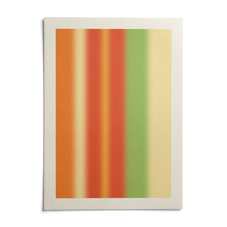 Bright Abstract Wall Art, shown as an unframed paper print on a plain white background