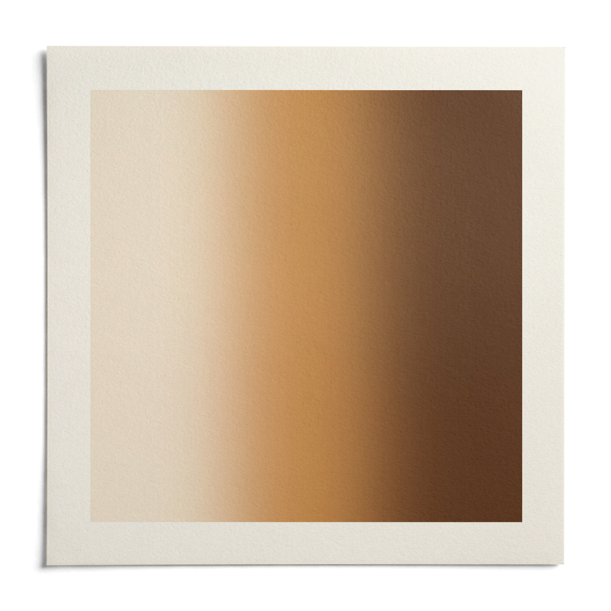 Brown Wall Art, shown as an unframed paper print on a plain white background