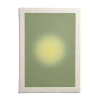 Butter Yellow Wall Art, shown as an unframed paper print on a plain white background
