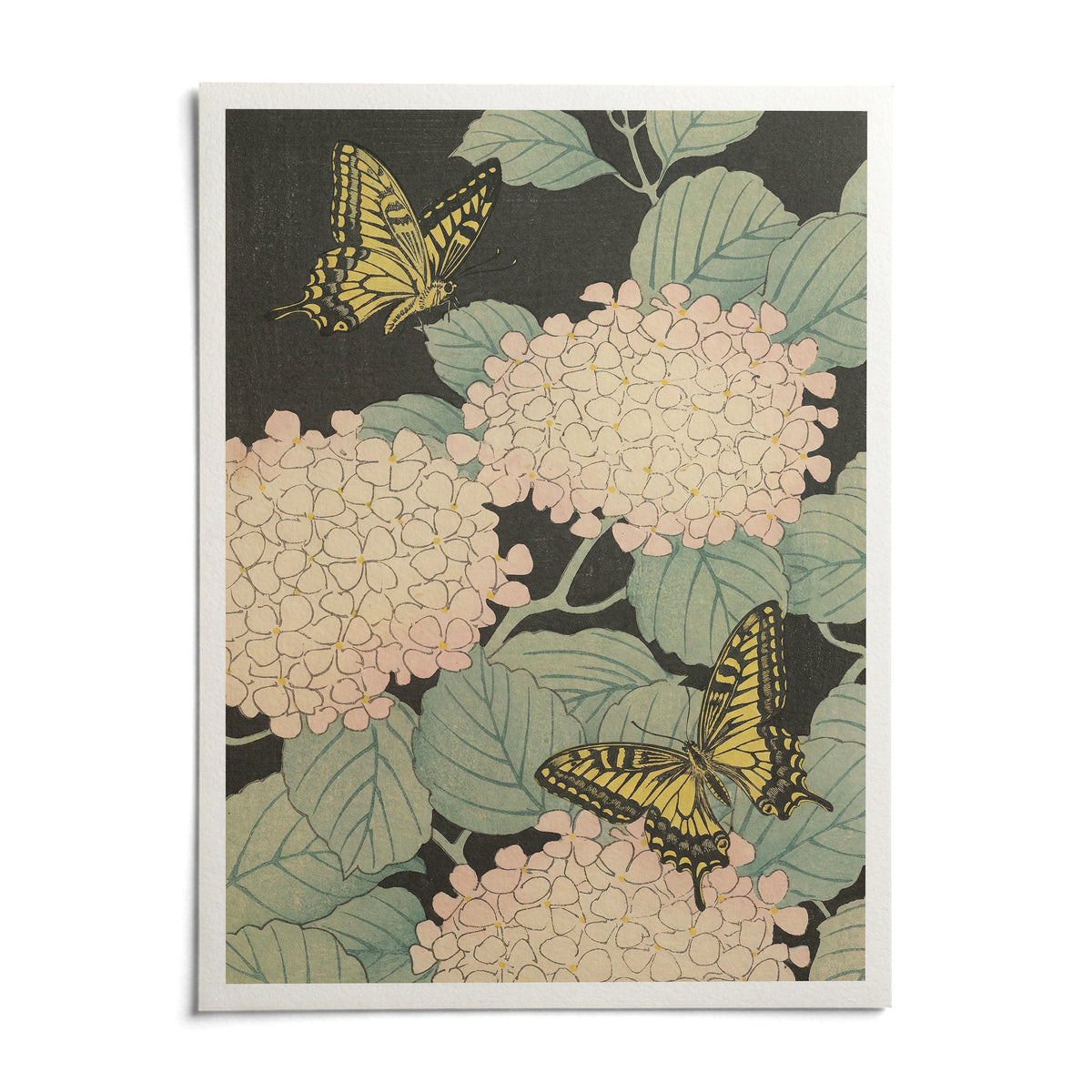 Butterfly Art Print, shown as an unframed paper print on a plain white background