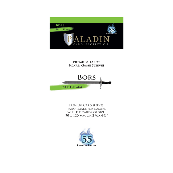 Paladin Sleeves - Bors - 70 x 120mm (55) Cartables et portfolios - Sleeves - Tarot