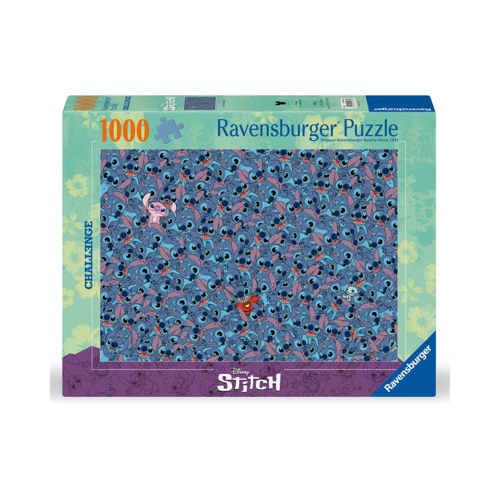 Disney Stitch Challenge  (1000 pcs) CASSE-TÊTE - 1000 morceaux