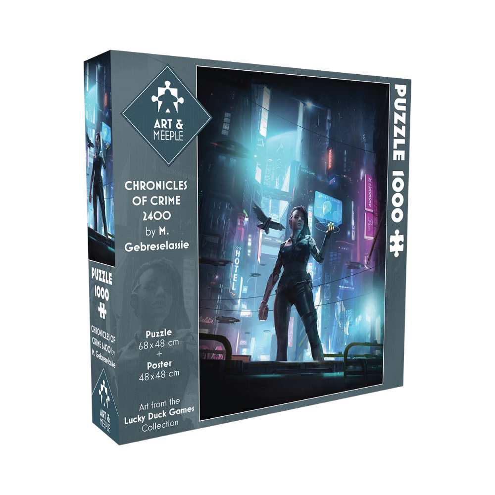 M. Gebreselassie : Chronicles of Crime 2400 (1000 pcs) CASSE-TÊTE - 1000 morceaux