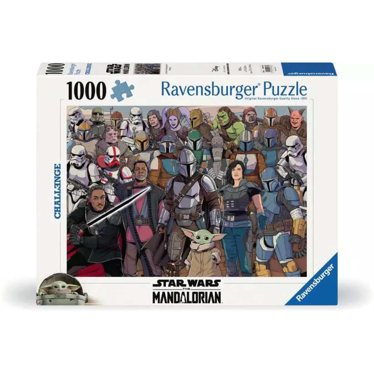 Star Wars: The Mandalorian Challenge (1000 pcs) CASSE-TÊTE - 1000 morceaux