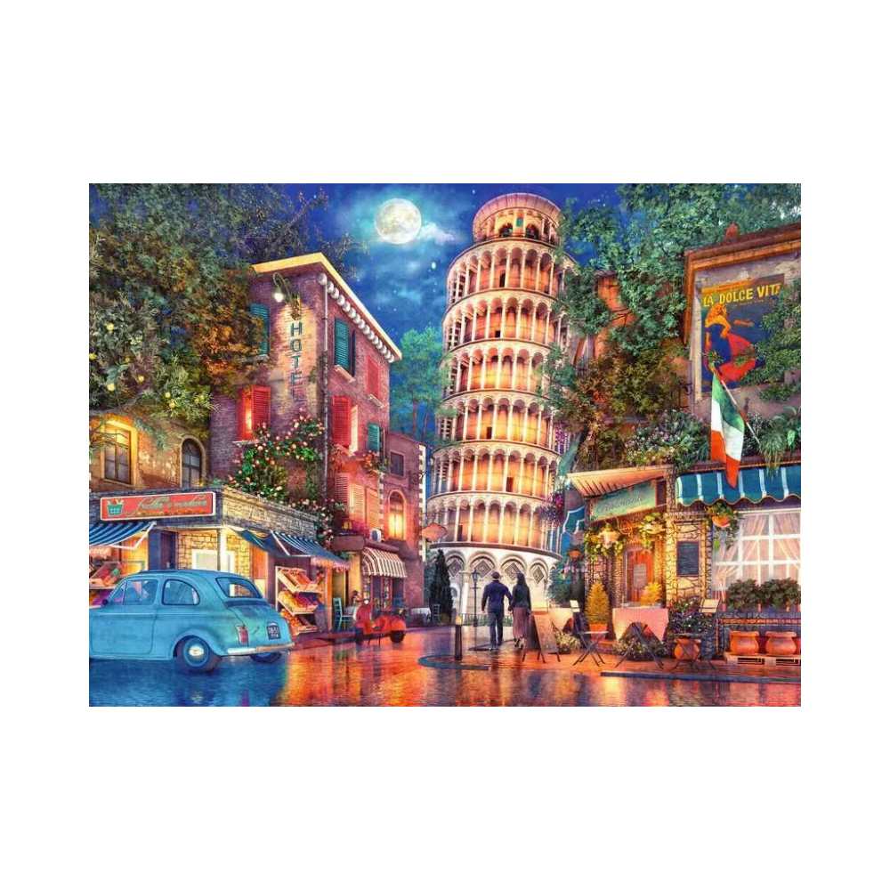 Streets of Pisa (500 pcs) CASSE-TÊTE - 400 - 550 morceaux
