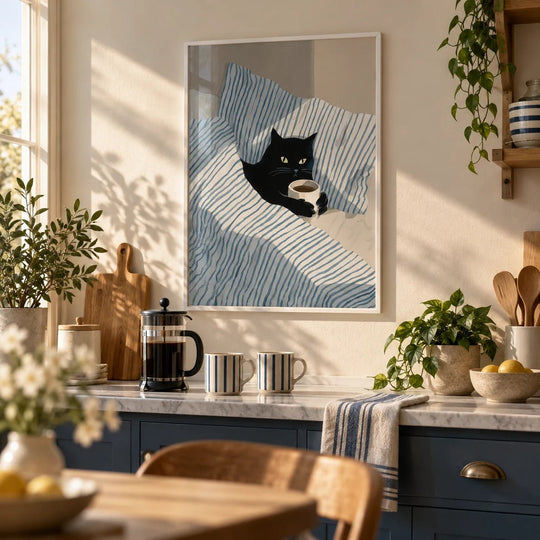 Katzenbett-Kunst