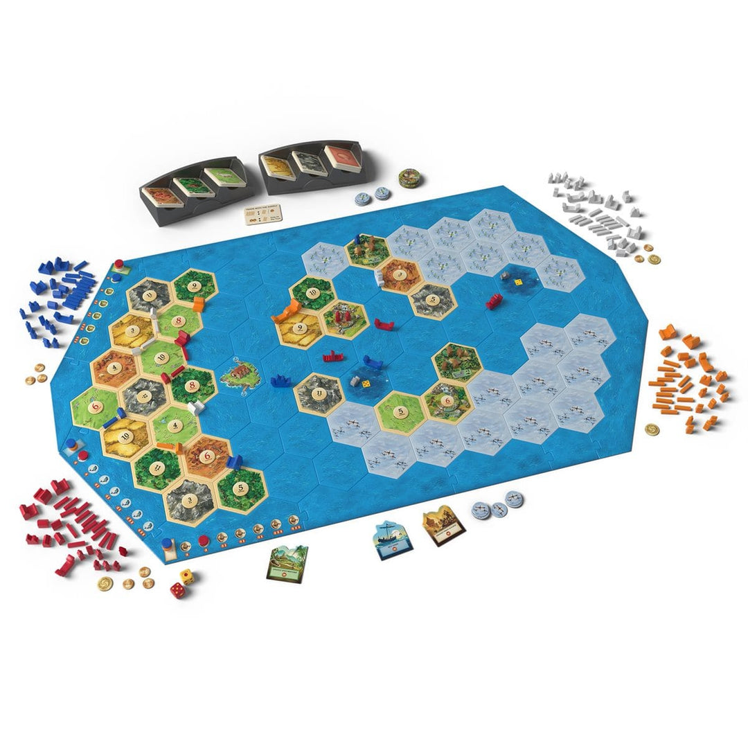 Catan: Explorers &amp; Pirates Exp. - 6th  Edition (EN) JEUX - Stratégie - Stratégie léger