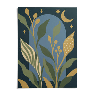 Celestial Wall Art, shown as an unframed paper print on a plain white background