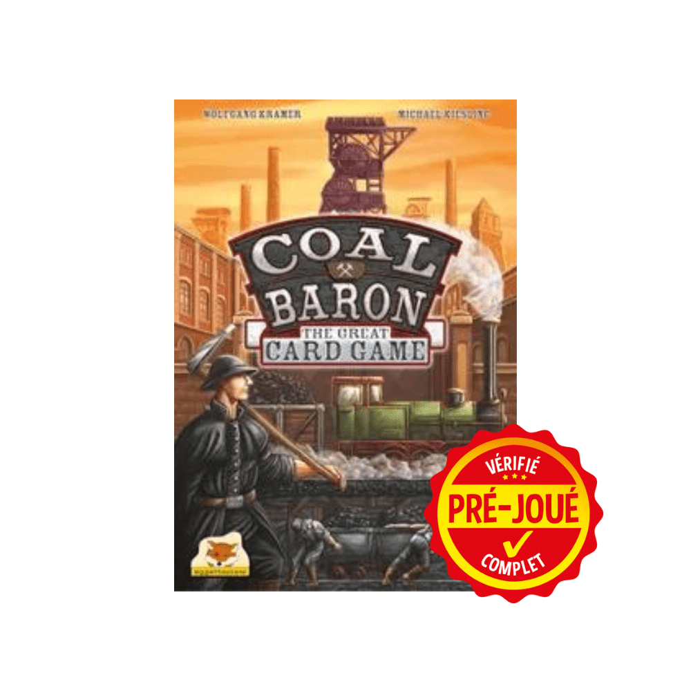Coal baron The great card game [pré-joué] (EN) BAZAR - Bazar - Stratégie