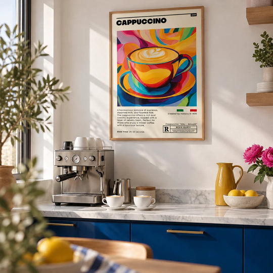 Éclaboussure de Cappuccino