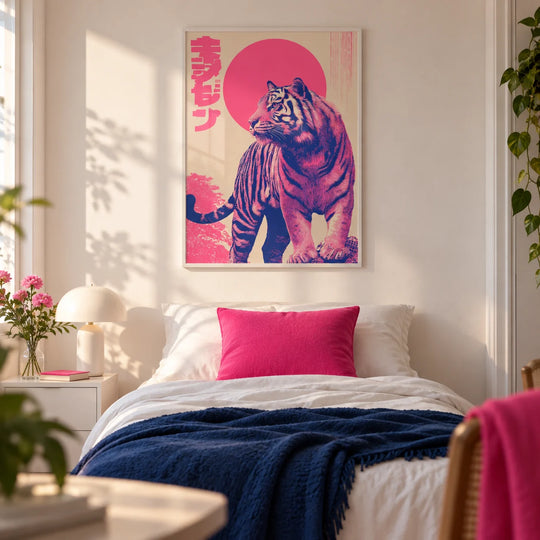 Poster con stampa tigre