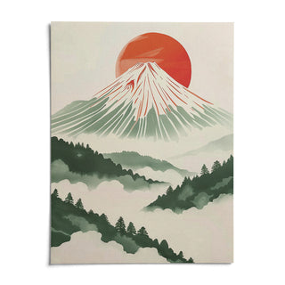 Contemporary Japanese Prints, shown as an unframed paper print on a plain white background