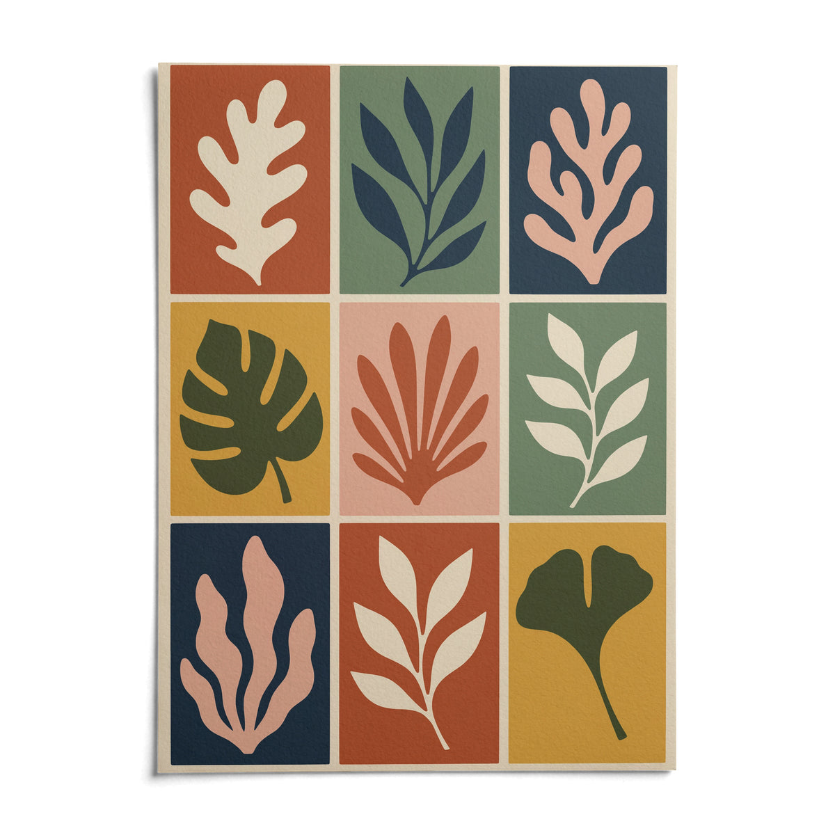 Cut Out Print, shown as an unframed paper print on a plain white background