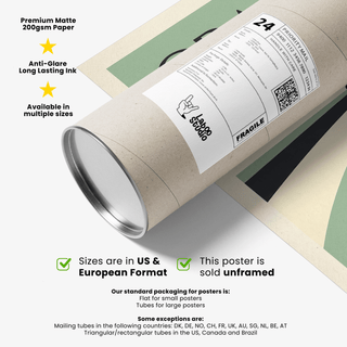 Packaging tube with Circuit Of Zurich print partially visible under it