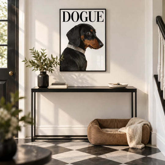 Dachshund Dog Poster