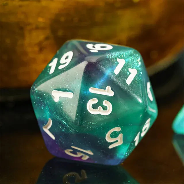 Dés 7D: Respiration aquatique JEUX - Dés et jeux de rôles - Dés - Dés polyédriques