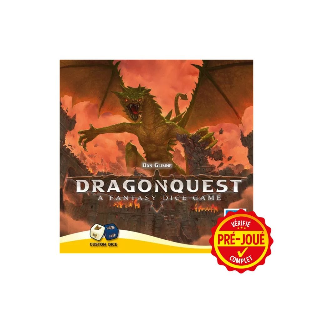 Dragonquest - A fantasy dice game (pré-joué) (ML) BAZAR - Bazar - Famille