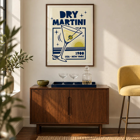 Dry Martini Poster