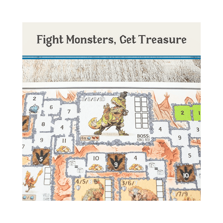 Dungeons, Dice &amp; Danger (ML) JEUX - Stratégie - Stratégie léger