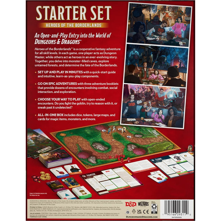 Dungeons &amp; Dragons: Starter Set - Heroes of the Borderlands (EN) JEUX - Dés et jeux de rôles - Livres