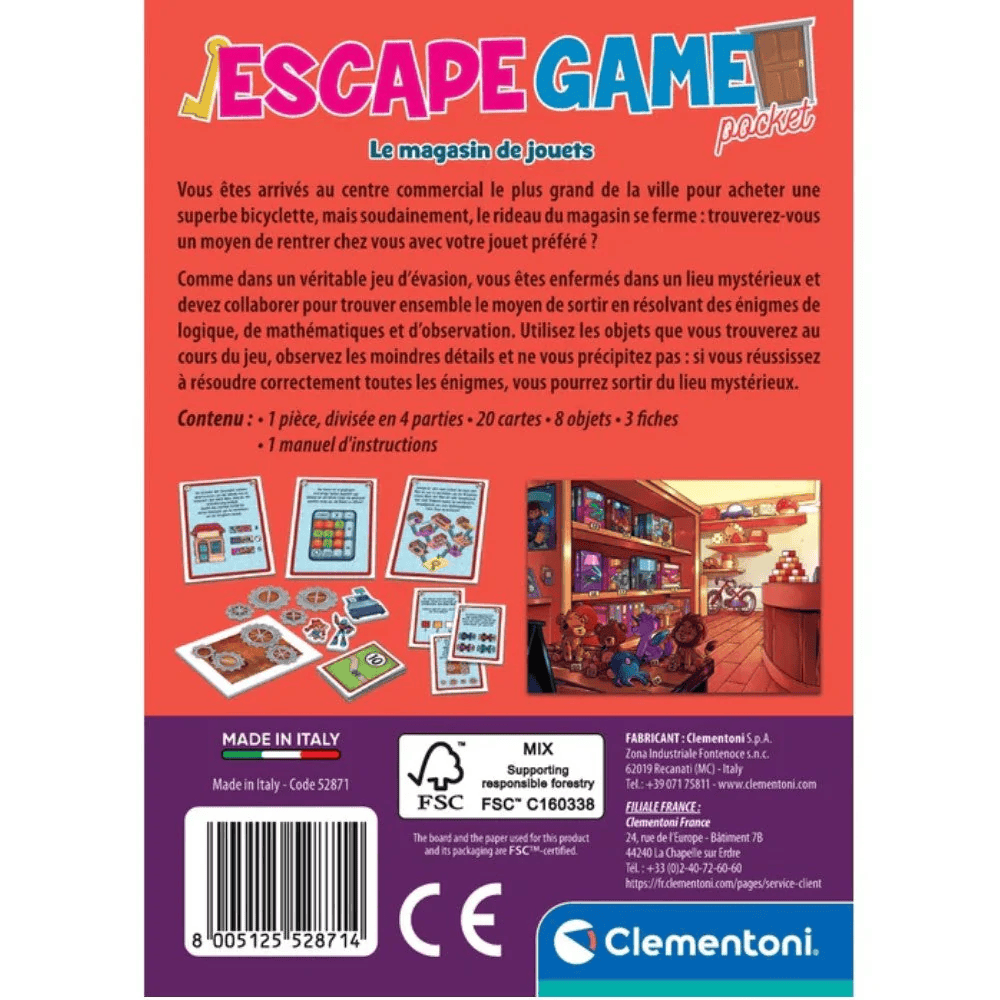 Escape Game - Le magasin de jouets (FR) JEUX - Famille