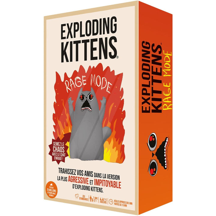 Exploding Kittens - Rage Mode (FR) JEUX - Ambiance-Party