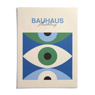 Eye Art Print, shown as an unframed paper print on a plain white background