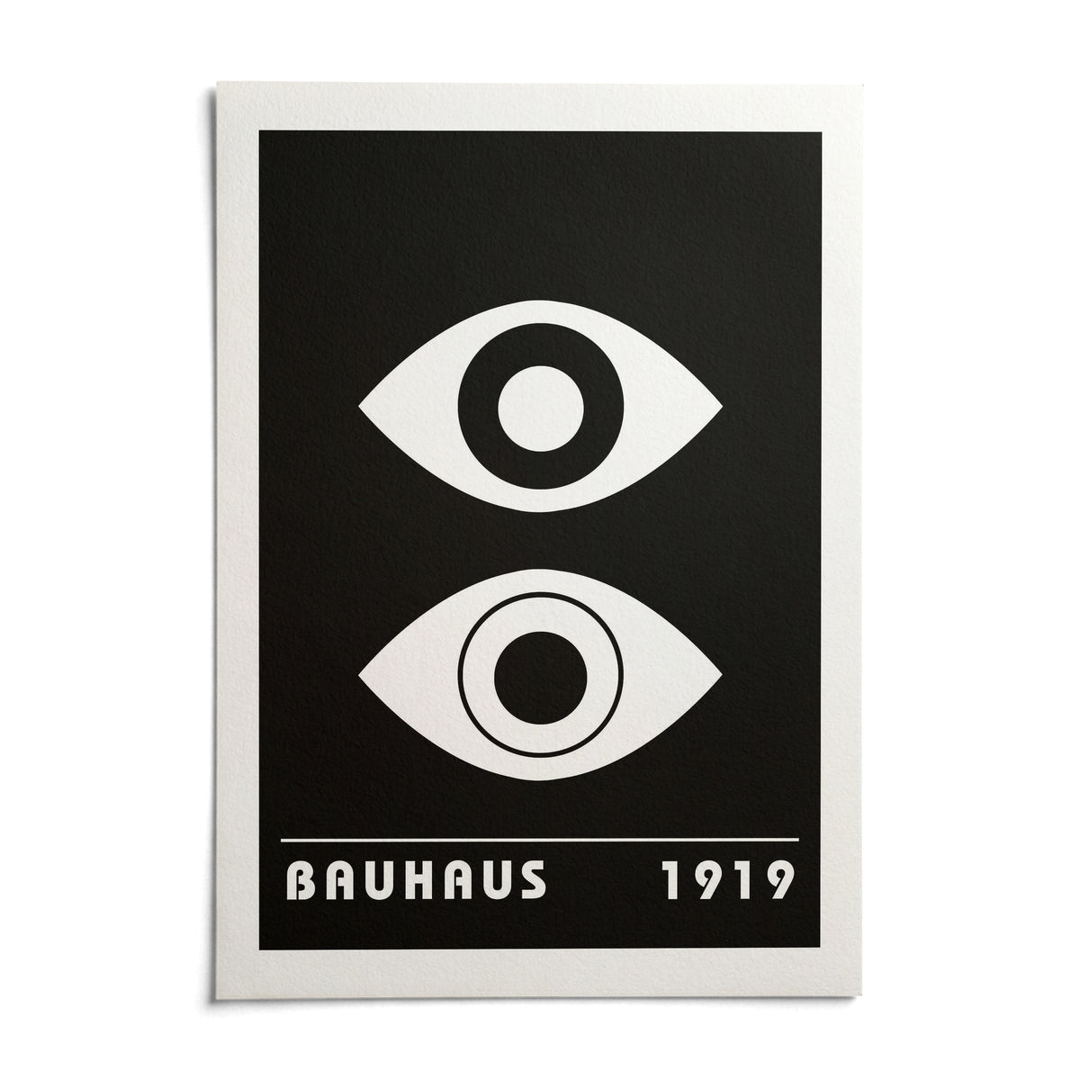 Eye Art, shown as an unframed paper print on a plain white background