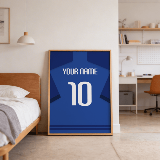 Póster de la camiseta del Everton