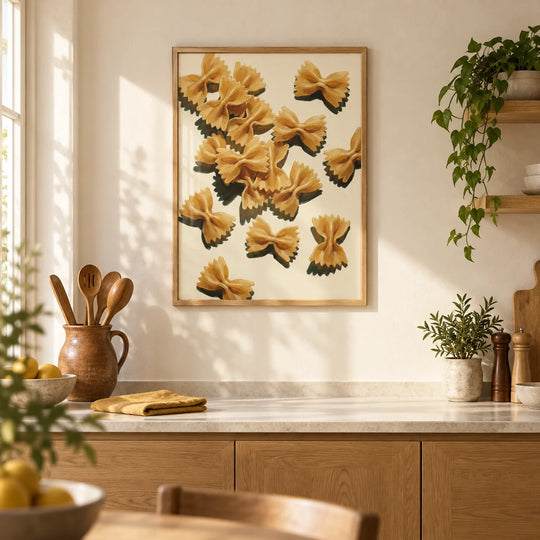 Impresión artística de Farfalle