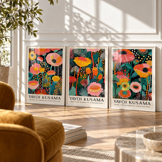 Trio floral audacieux