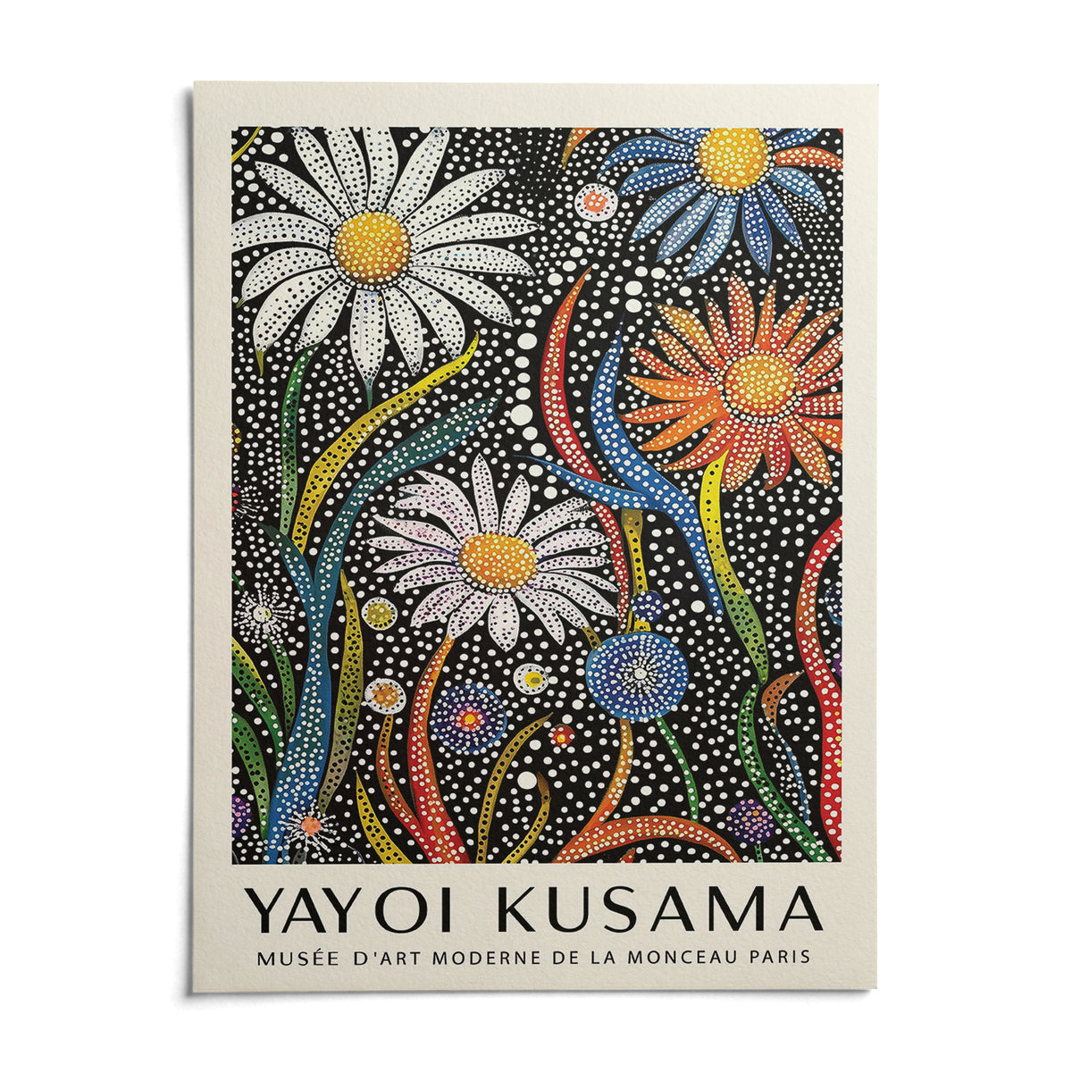 Flower Print for Framing, shown as an unframed paper print on a plain white background