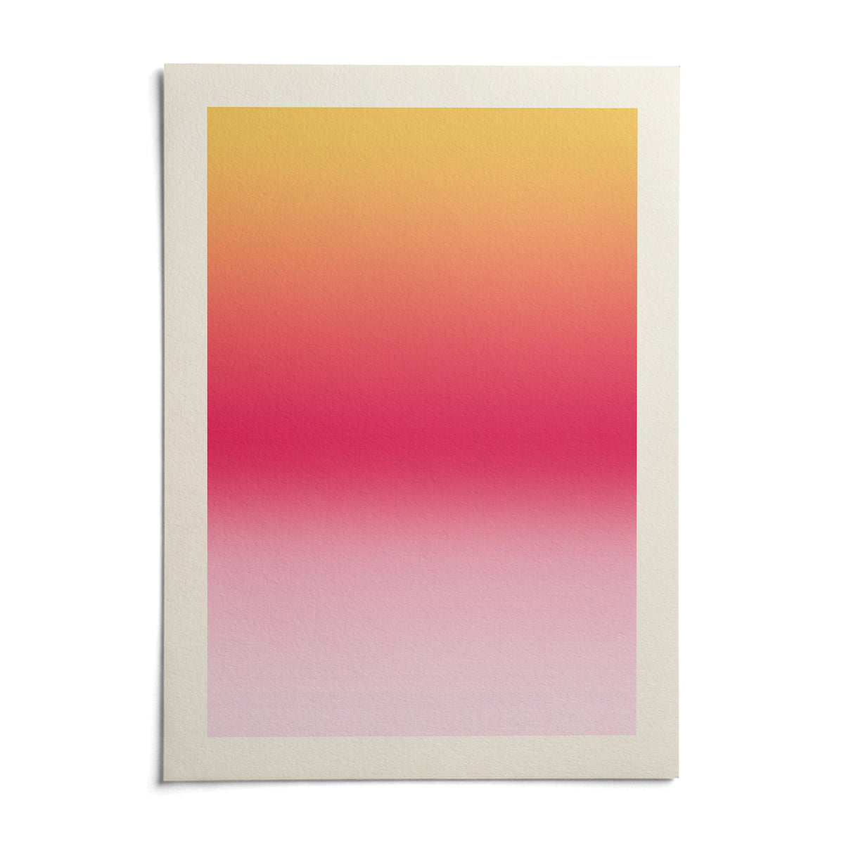 Fuchsia Wall Art, shown as an unframed paper print on a plain white background